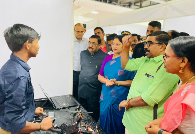 Exhibition at Kasaragod Central University